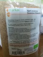 Mängden socker i Couscous d'epautre
