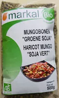 Mängden socker i Haricot Mungo "soja vert"