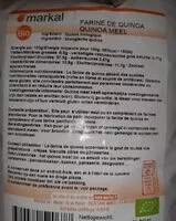 Mängden socker i Farine de quinoa sans gluten