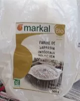 Mängden socker i Farine de sarrasin integrale