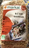 Mängden socker i Blé dur khorasan