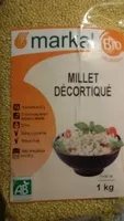 Mängden socker i Millet décortiqué