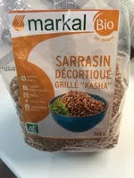 Mängden socker i Sarrasin décortiqué grillé "Kasha"