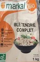 Mängden socker i Blé tendre complet