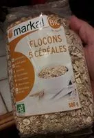 Mängden socker i Flocons 5 Céréales