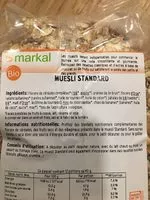 Mängden socker i Muesli standard