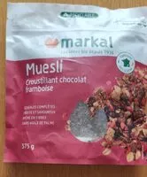 Mängden socker i Müesli croustillant chocolat