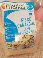Mängden socker i Riz de Camargue IGP Long Demi Complet