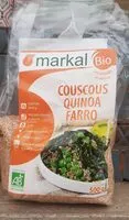 Mängden socker i Couscous quinoa farro