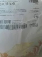 Mängden socker i Farine de maïs