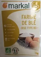 Mängden socker i Epicerie / Farines, Pains Et Tartines / Farines De Blé