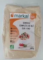 Mängden socker i Semoule complète de blé -fine-