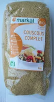 Mängden socker i Couscous complet
