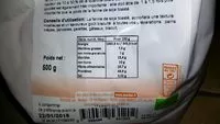 Mängden socker i Farine de soja toasté