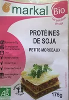 Mängden socker i Protéines de soja petits morceaux