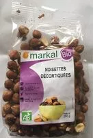 Mängden socker i Noisettes Décortiquées