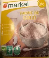 Mängden socker i Farine de coco