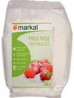 Mängden socker i Fructose fin cristalisé