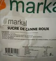 Mängden socker i Sucre Canne Roux Naturel
