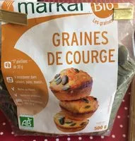 Mängden socker i Graines De Courge Bio