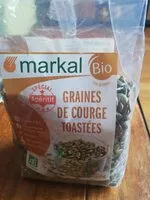 Mängden socker i Graines de courges toastés