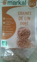 Mängden socker i Graines de lin doré