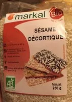 Mängden socker i Sésame blond décortiqué