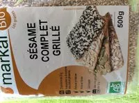 Mängden socker i Sésame complet grillé