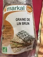 Mängden socker i Graine de lin brun