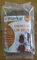 Mängden socker i Graines de lin brun