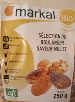 Mängden socker i Selection du boulanger Saveur Millet
