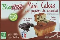 Mängden socker i Mini Cakes Aux Pépites De Chocolat Bio - 175G - Bioshok