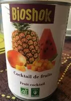 Mängden socker i Cocktail de fruits
