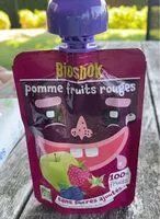 Mängden socker i Compotes de fruits rouges