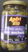 Mängden socker i Olives vertes aux anchoix