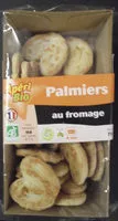 Mängden socker i Palmiers au fromage