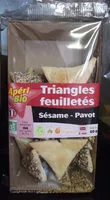 Mängden socker i Triangles feuilletés - Sésame-Pavot