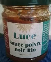 Mängden socker i Sauce poivre noir bio