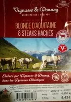 Mängden socker i Steaks hachés