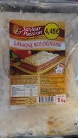 Mängden socker i Lasagne Bolognaise
