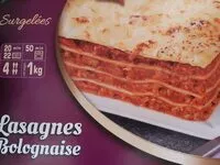 Mängden socker i Lasagnes bolognaise