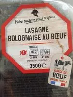 Mängden socker i Lasagnes bolognaise au boeuf