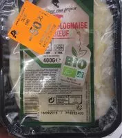 Mängden socker i Lasagne BIO