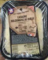 Mängden socker i Lasagne bolognaise au Boeuf