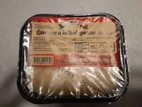 Mängden socker i Lasagne à la bolognaise