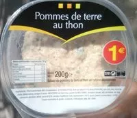 Mängden socker i Pommes de terre au thon