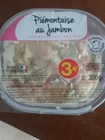 Mängden socker i Piémontaise au Jambon