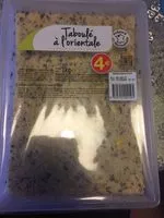 Mängden socker i Taboulé à l'orientale