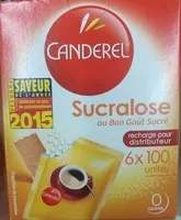 Mängden socker i Sucralose au bon goût sucré