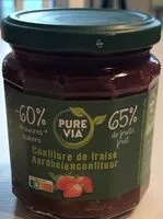 Mängden socker i Confiture de fraise